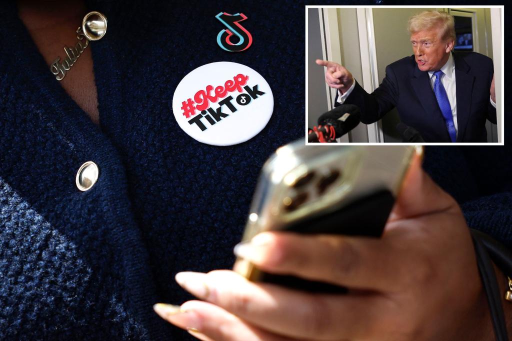 Trump says 4 groups are in talks to buy TikTok