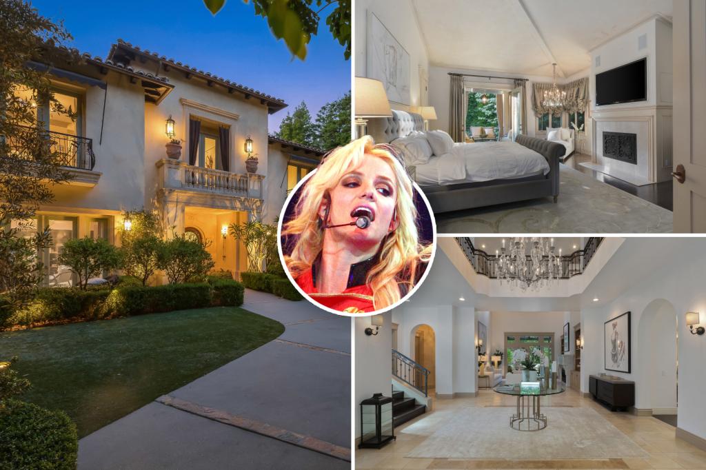 Britney Spears’ post-divorce pad is up for grabs