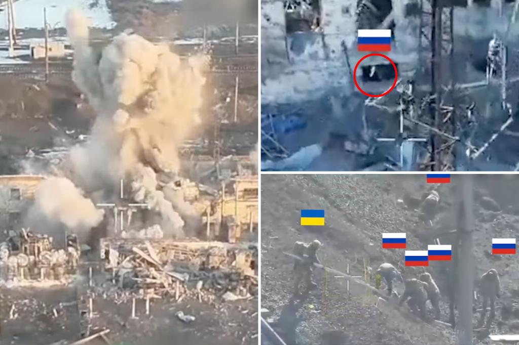 Ukraine captures 9 Russian soldiers by blowing up building