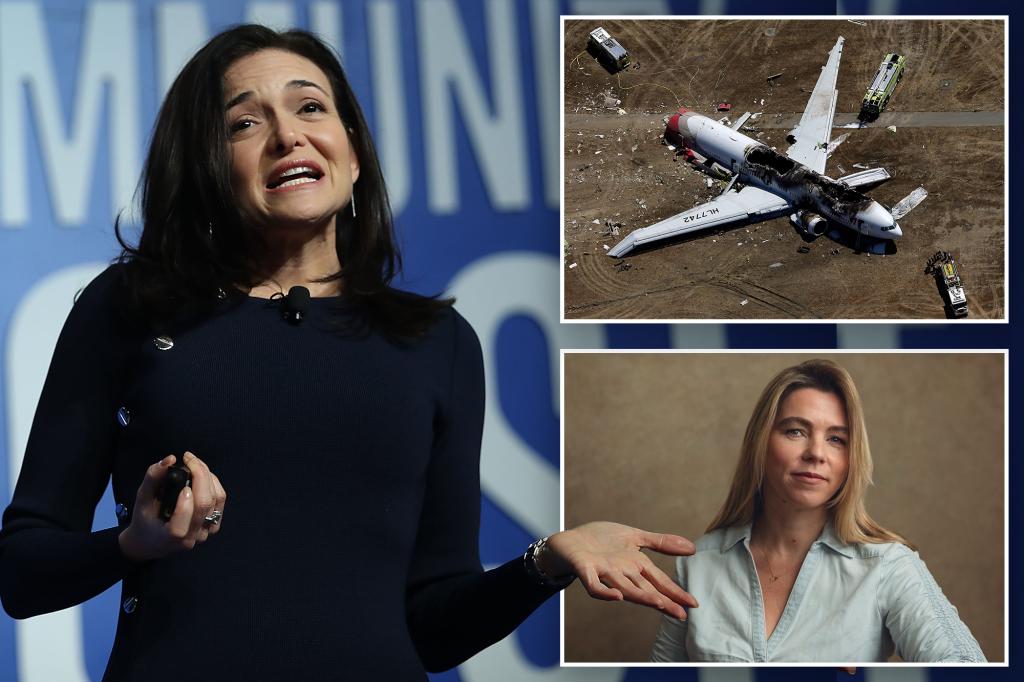 Ex-Meta COO Sheryl Sandberg ‘lied’ about nearly boarding doomed 2013 flight