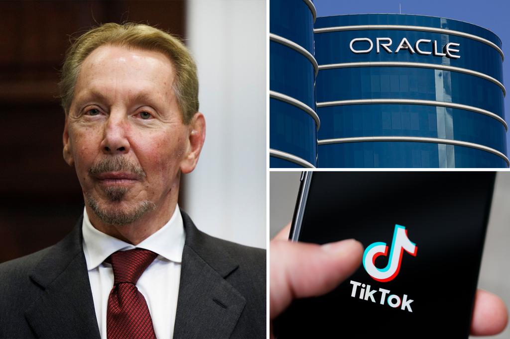 Larry Ellison’s Oracle is ‘leading contender to help run TikTok’ in potential sale: report