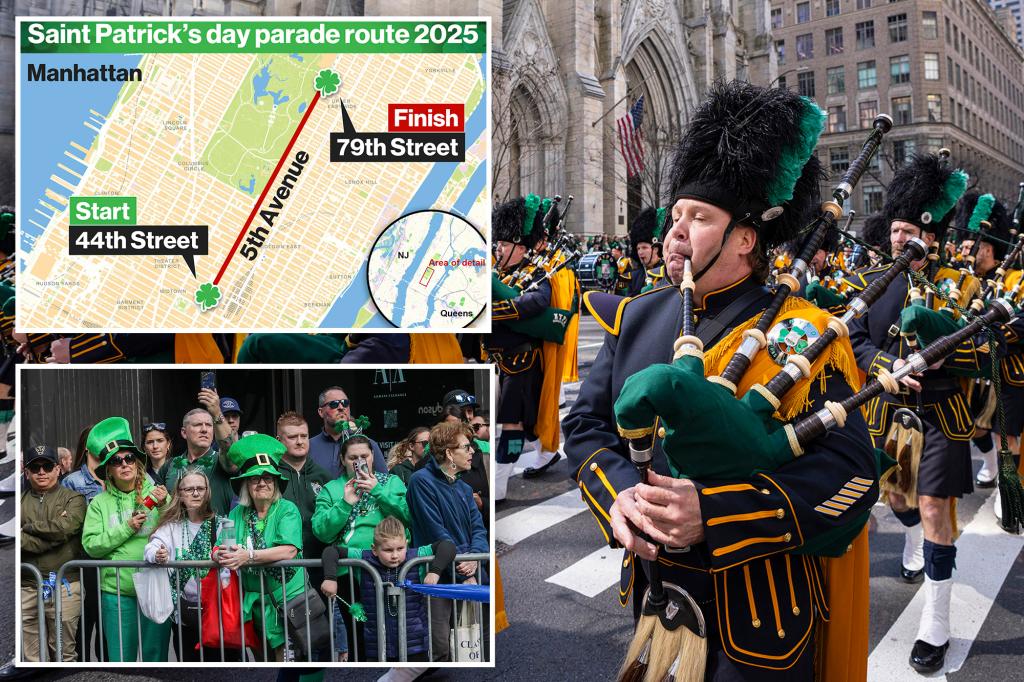 St. Patrick’s Day 2025 celebrations in NYC: Parade, bar crawls, more