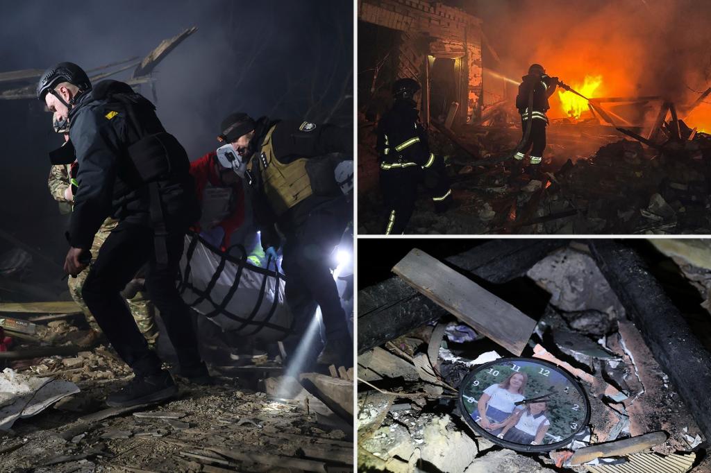 Ukrainian family killed in Russian airstrikes despite partial cease-fire