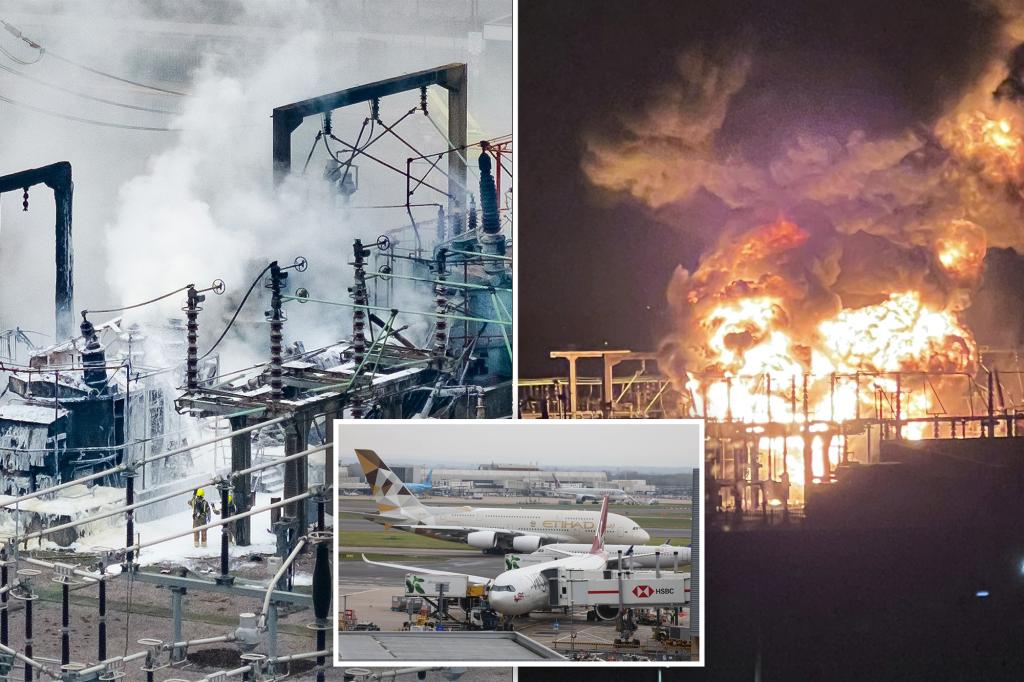 Investigation launched after fire cripples Heathrow Airport