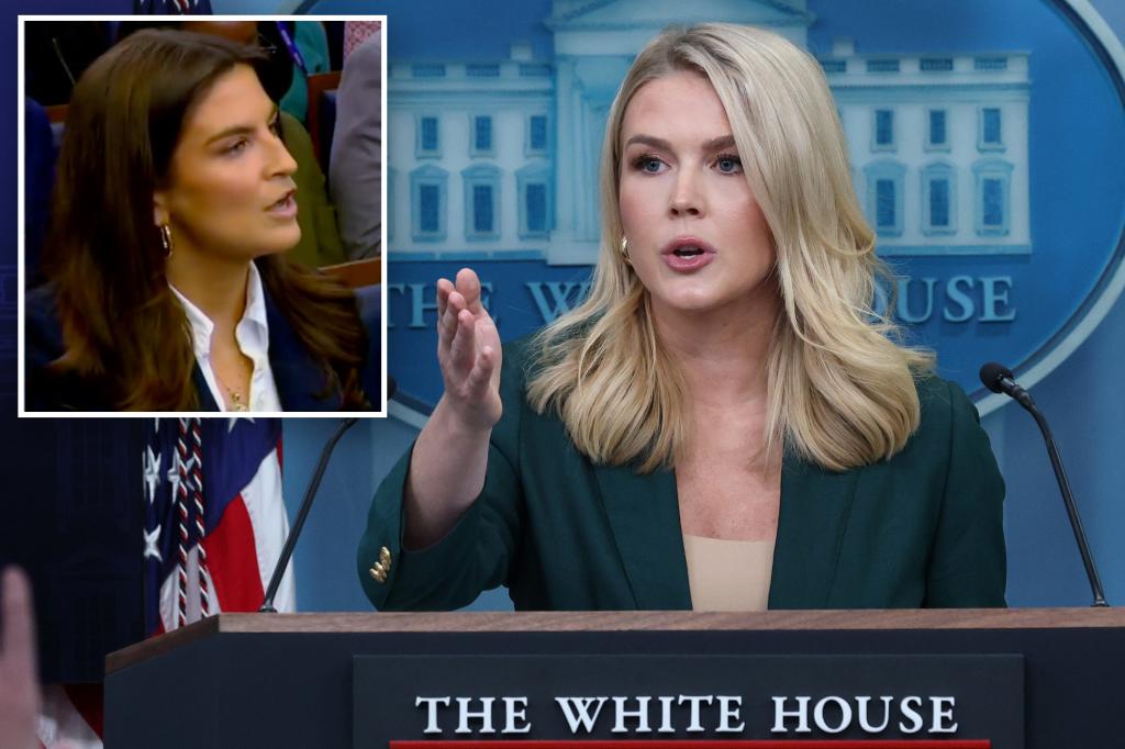 CNN’s Kaitlan Collins cut off mid-question by WH press secretary Karoline Leavitt