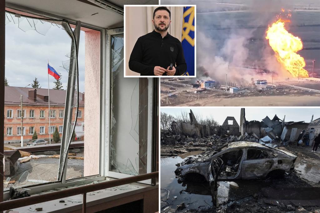 Ukraine launches second Russia incursion after losing Kursk