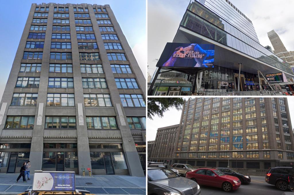 Large Manhattan office tenants looking to leave current homes