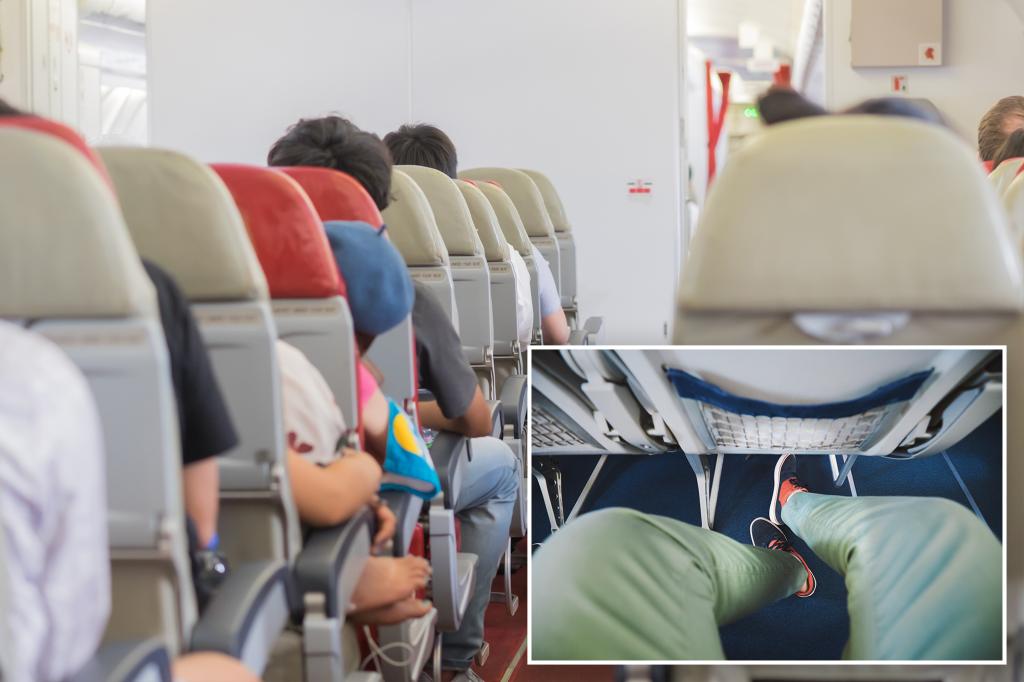 Flight passenger says fellow flyer repeatedly kicked her from underneath plane seat: ‘Do not do this’