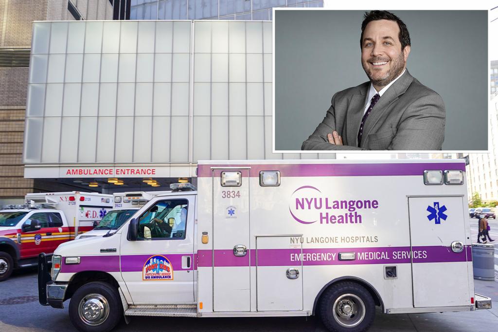 NYU Langone Health names Dr. Alec Kimmelman its next CEO and dean