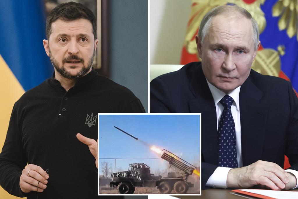 Russian troops amass at Ukraine border as Zelensky accuses Putin of ‘prolonging’ war