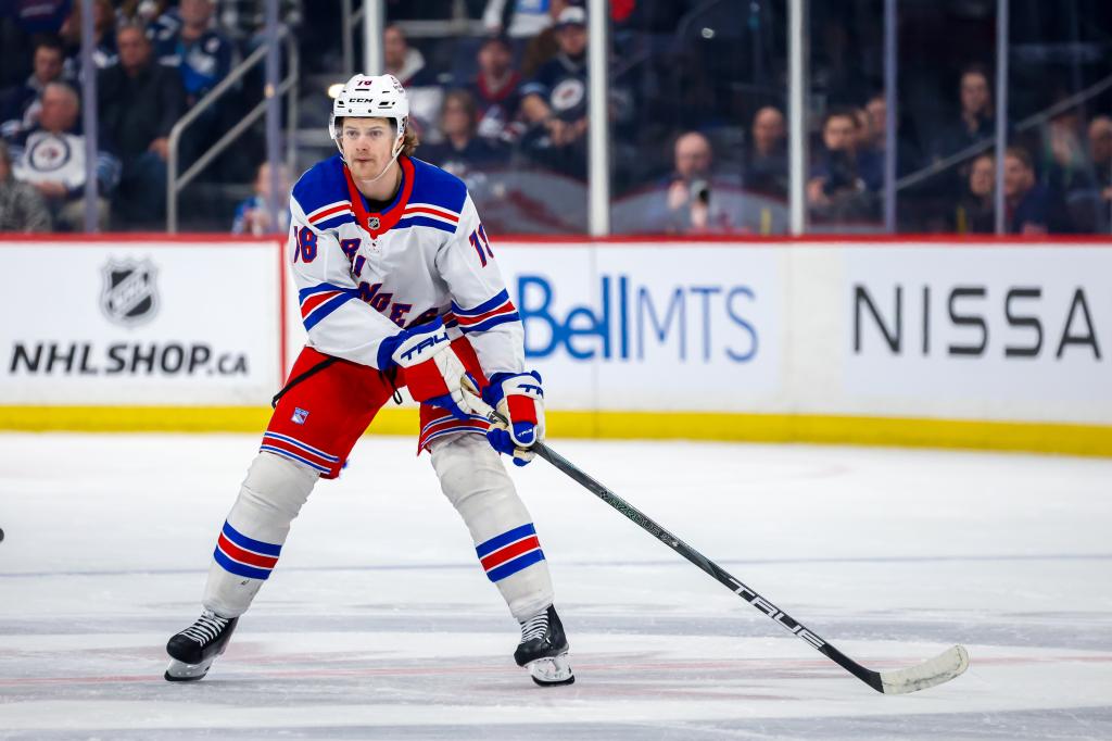 How Rangers’ Brennan Othmann is handling rookie-year struggles