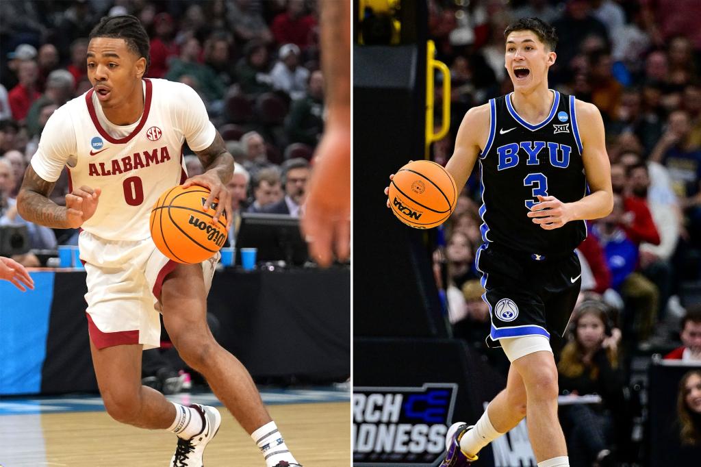 How to watch Alabama-BYU for free in March Madness 2025 Sweet 16