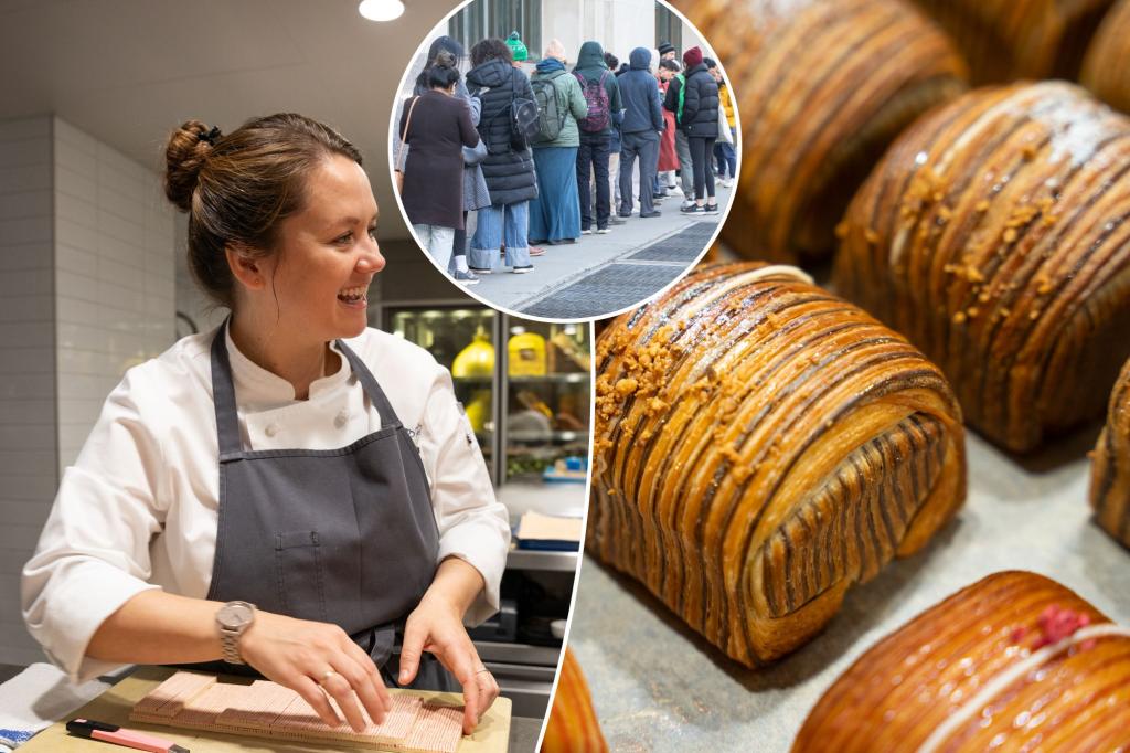 Michelin vegan pastries with longer lines than cronuts making NYC return