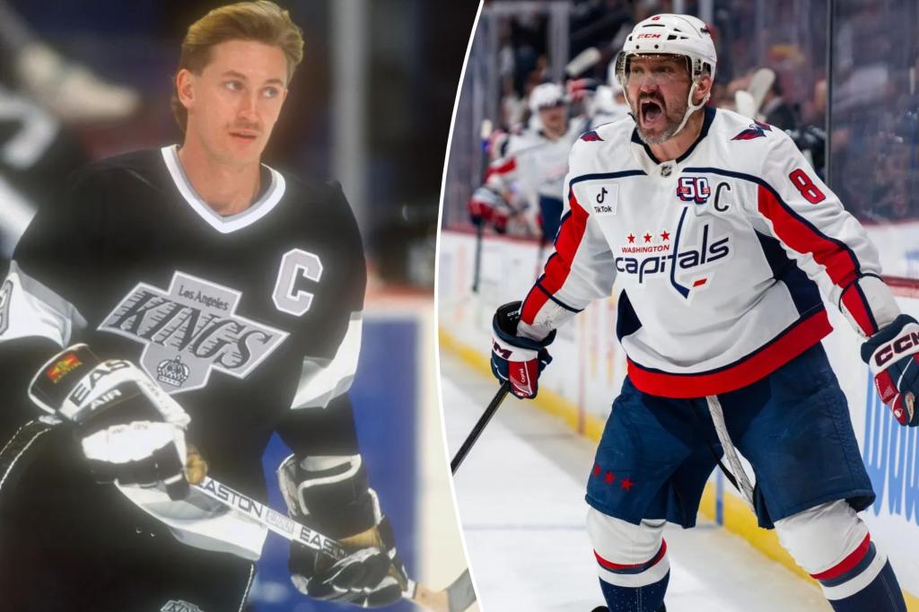Alex Ovechkin nears Wayne Gretzky’s record