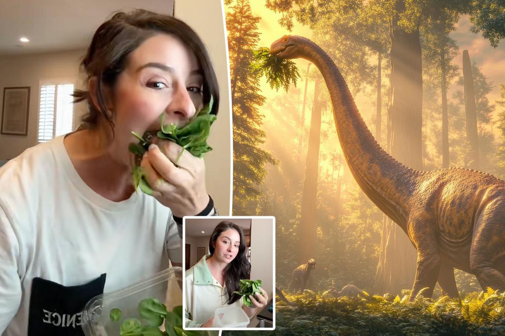 My lazy ‘dinosaur time’ hack gets me to eat more vegetables