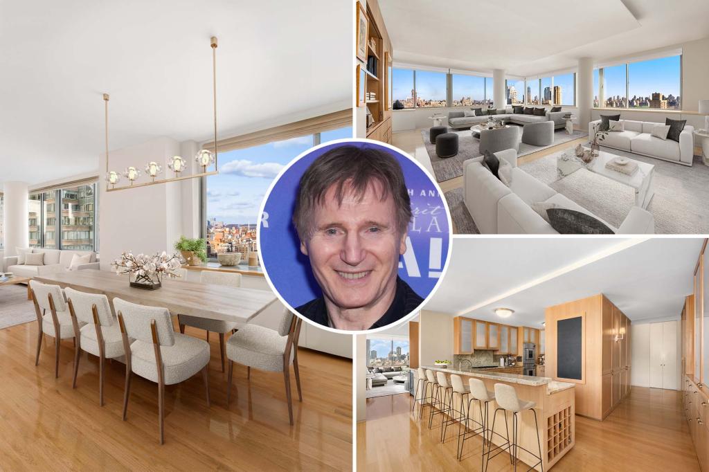 Liam Neeson looks to sell his longtime NYC home for .75M