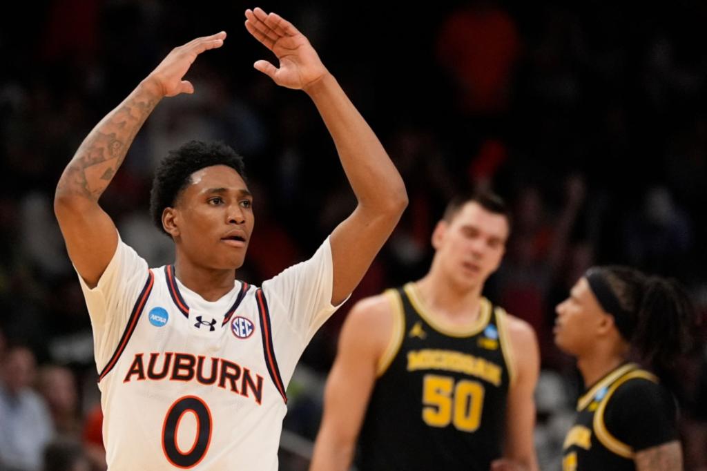 Auburn punches March Madness Elite Eight ticket with win vs. Michigan
