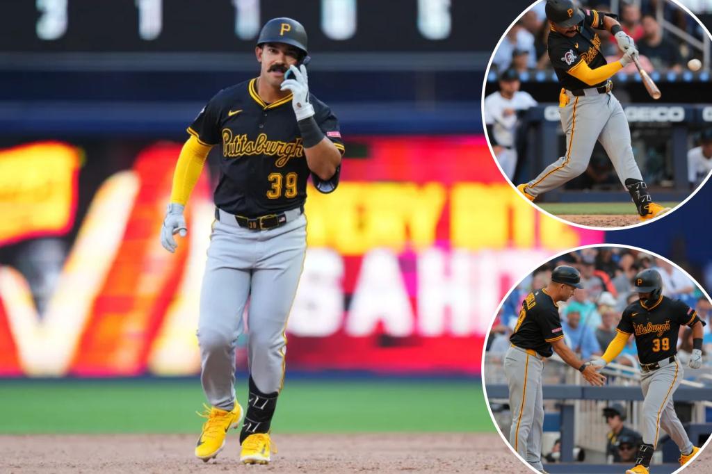 Pirates’ Nick Gonzales fractures ankle during home run trot