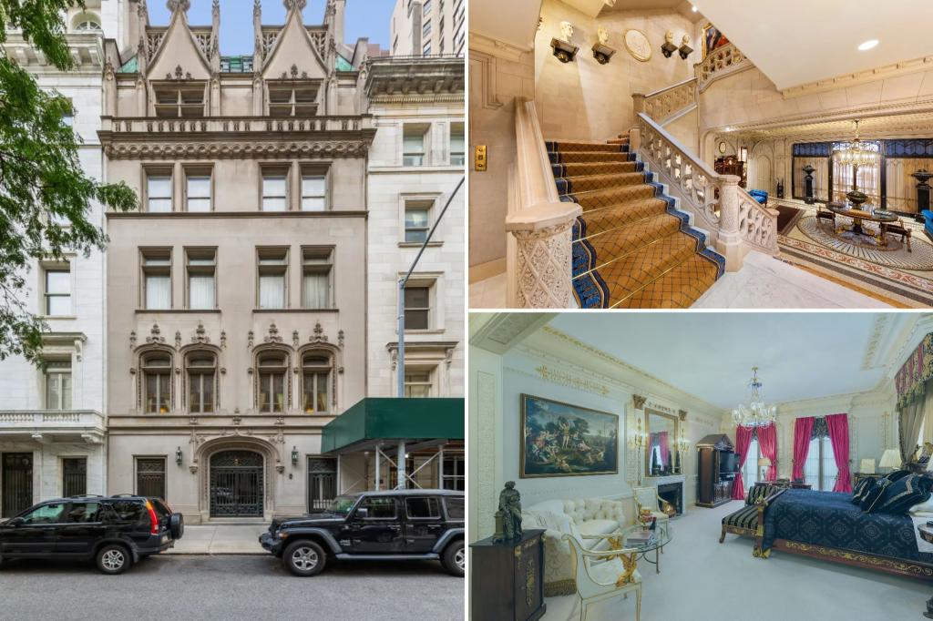 Manhattan’s largest private home is now .05M cheaper