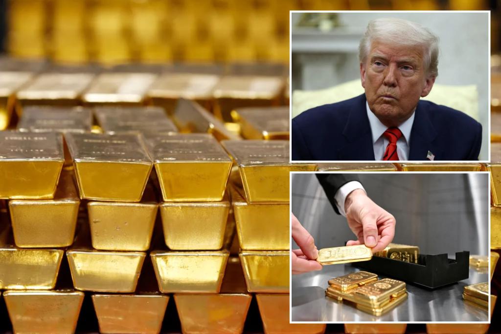 Gold price hits record high above K as investors spooked by tariff fears seek safe haven