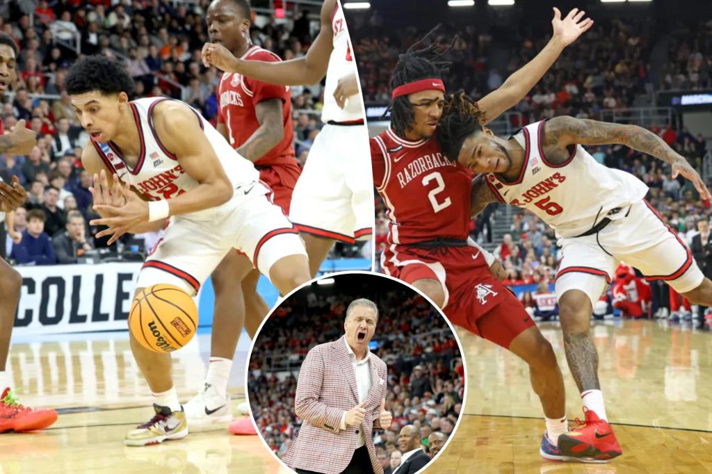 St. John’s eliminated by Arkansas in March Madness second round