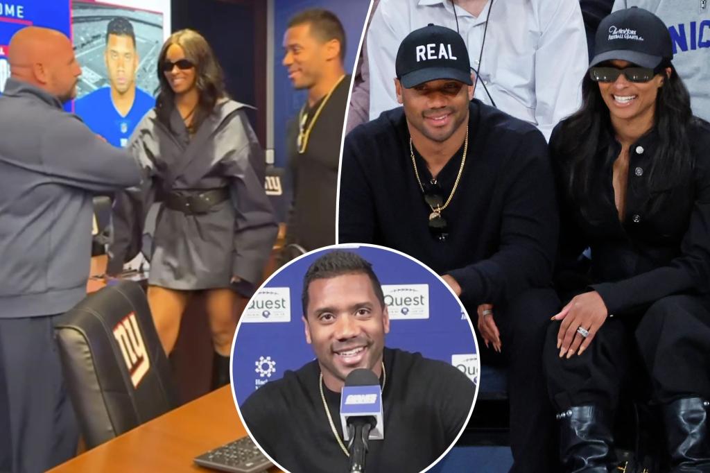 Inside Russell Wilson and Ciara’s first day as New York’s newest celebrity couple