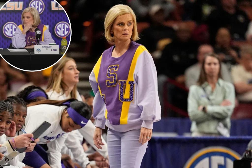 Kim Mulkey causes SEC Tournament drama over mozzarella sticks