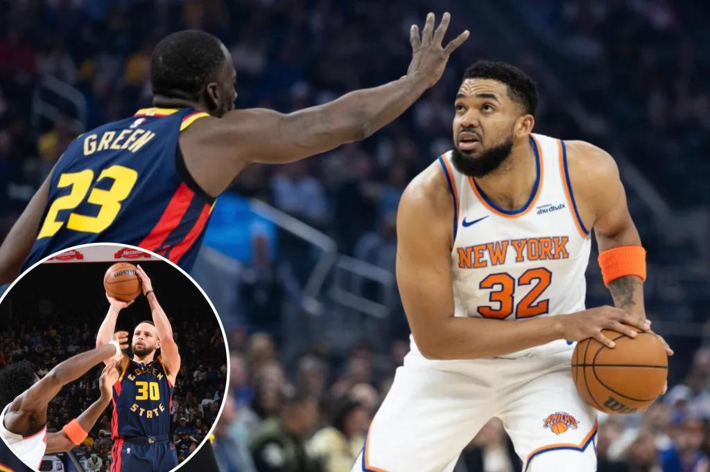 Karl-Anthony Towns shines but Knicks fall to Warriors, Draymond Green