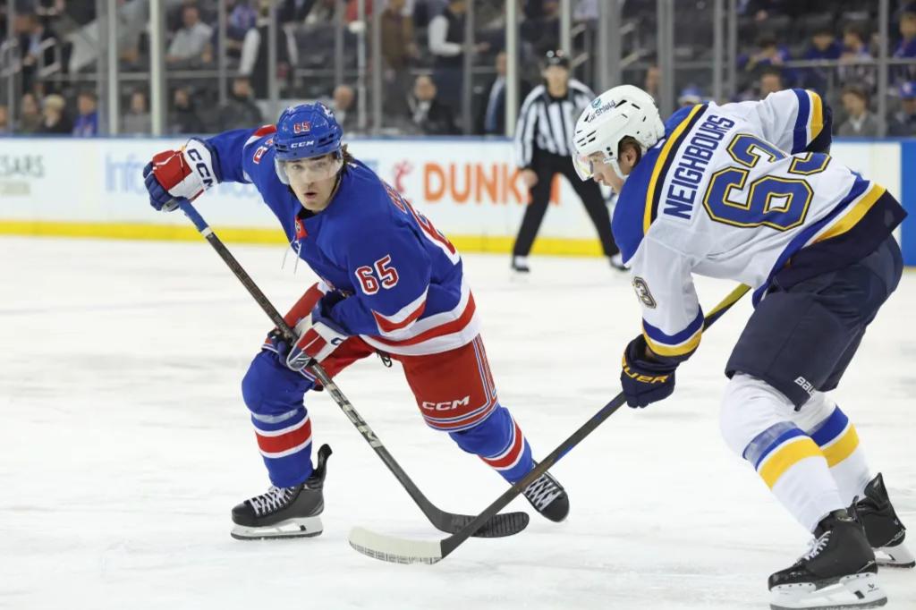 Rangers’ Brett Berard’s first NHL season teaching him lessons