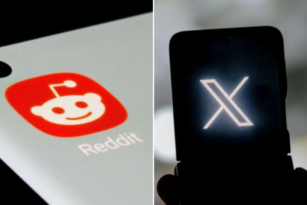 Reddit, X users report outages, according to Downdetector