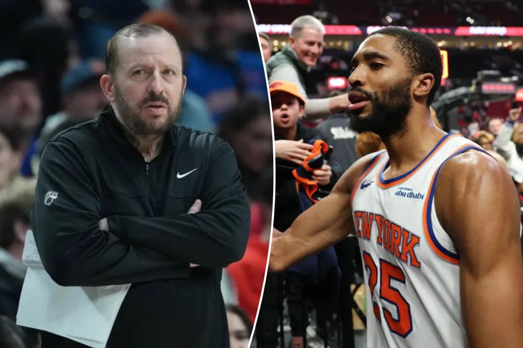 Mikal Bridges, Tom Thibodeau clear air over Knicks minutes drama