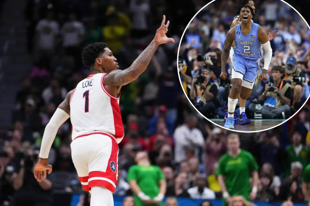 Caleb Love has another chance to torment Duke in March Madness