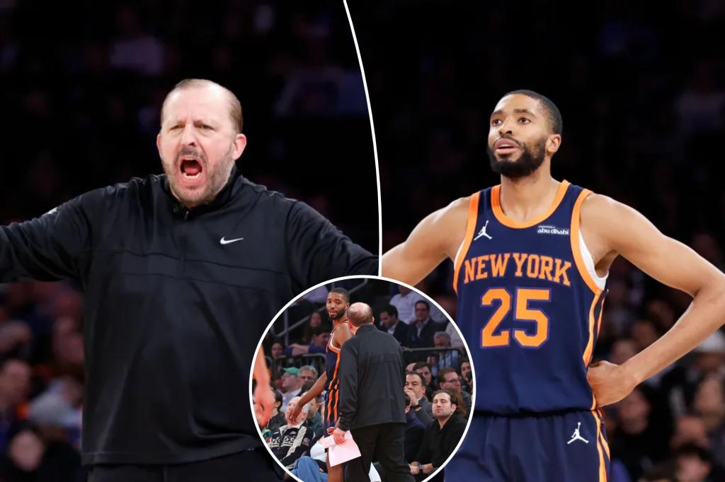 Tom Thibodeau denies Mikal Bridges asking him to reduce Knicks starters’ minutes