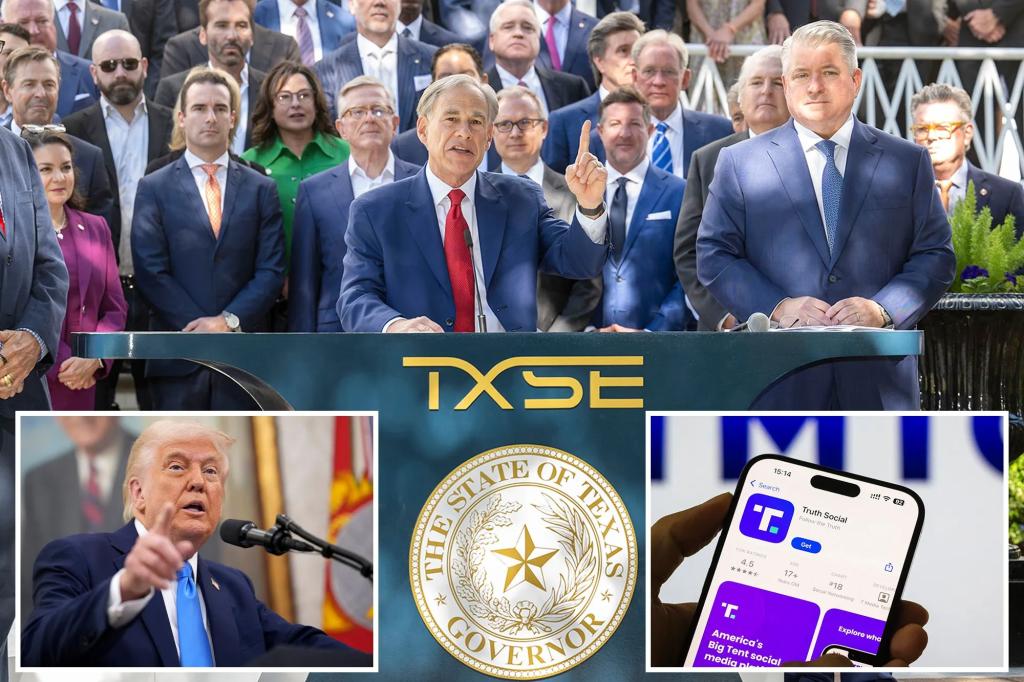 Trump Media becomes first company listed on NYSE Texas