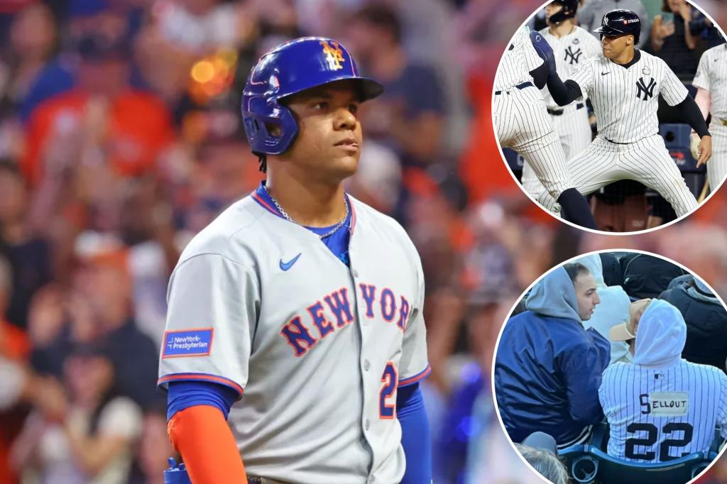 Yankees fan shades ‘sellout’ Juan Soto in Opening Day sighting