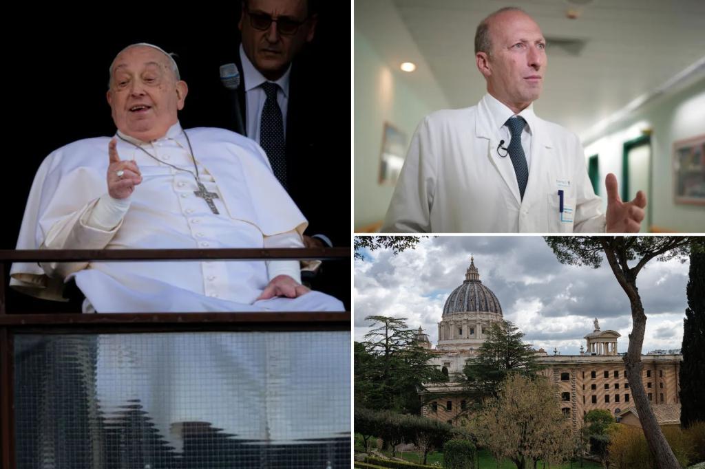 Pope Francis shows ‘surprising improvement’ in health: doctor