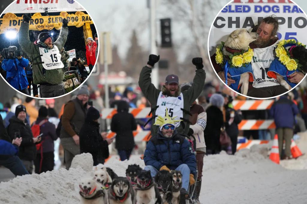 Former reality TV star Jessie Holmes wins longest-ever Iditarod