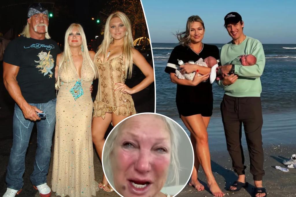 Hulk Hogan daughter Brooke Hogan NHL husband Steven Oleksy break silence on Linda Hogan feud