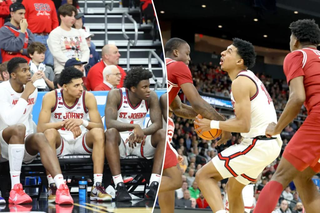 St. John’s RJ Luis benched in crunch time of March Madness loss