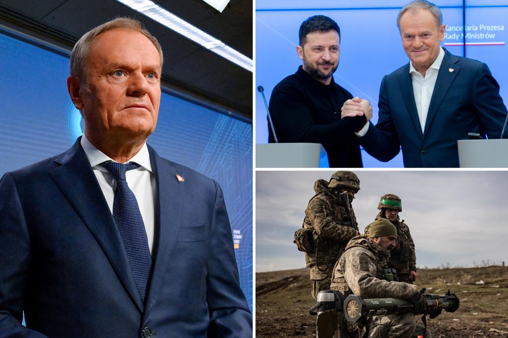 Poland PM Donald Tusk slams Europe’s ‘cowardice’ as he seeks nuclear weapons