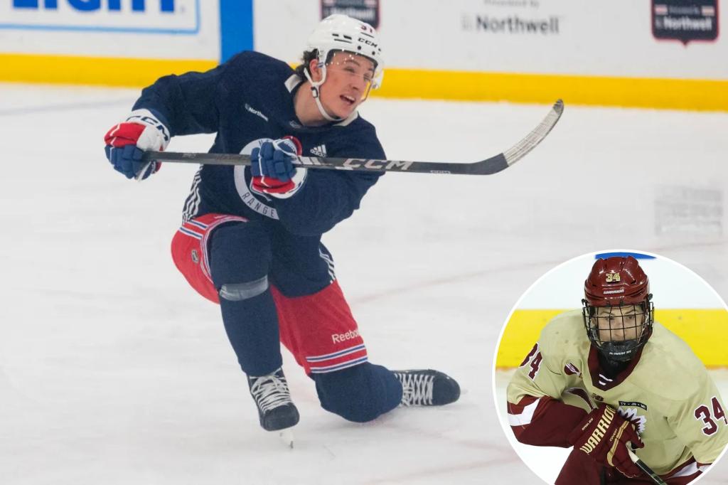 Rangers in talks to sign top prospect Gabe Perreault
