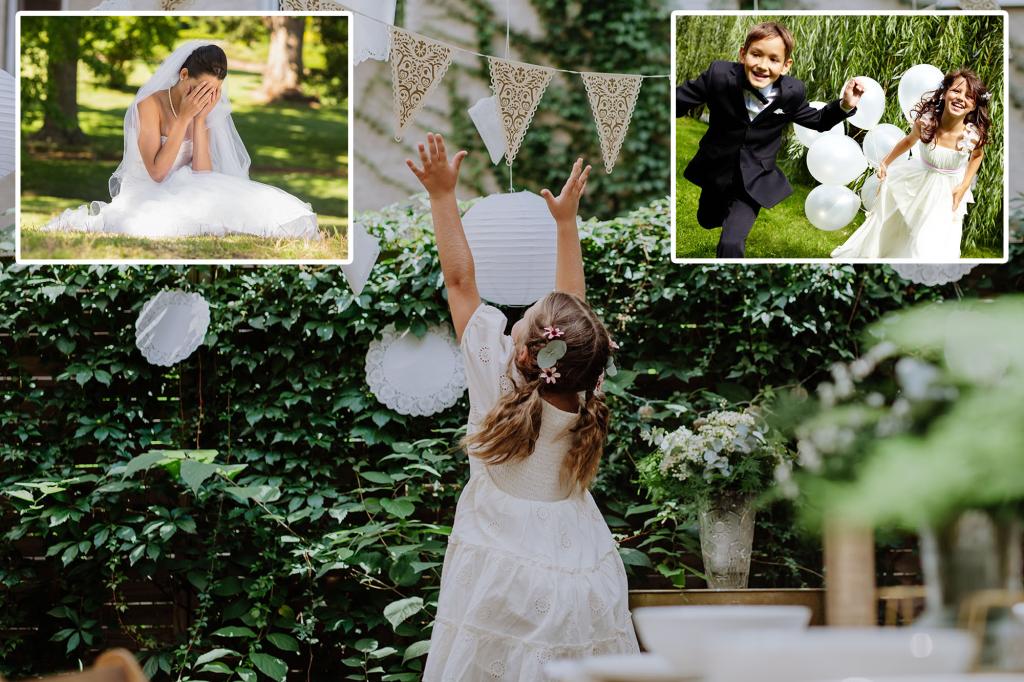 My wedding day was ruined by badly-behaved kids — never do a child-friendly ceremony