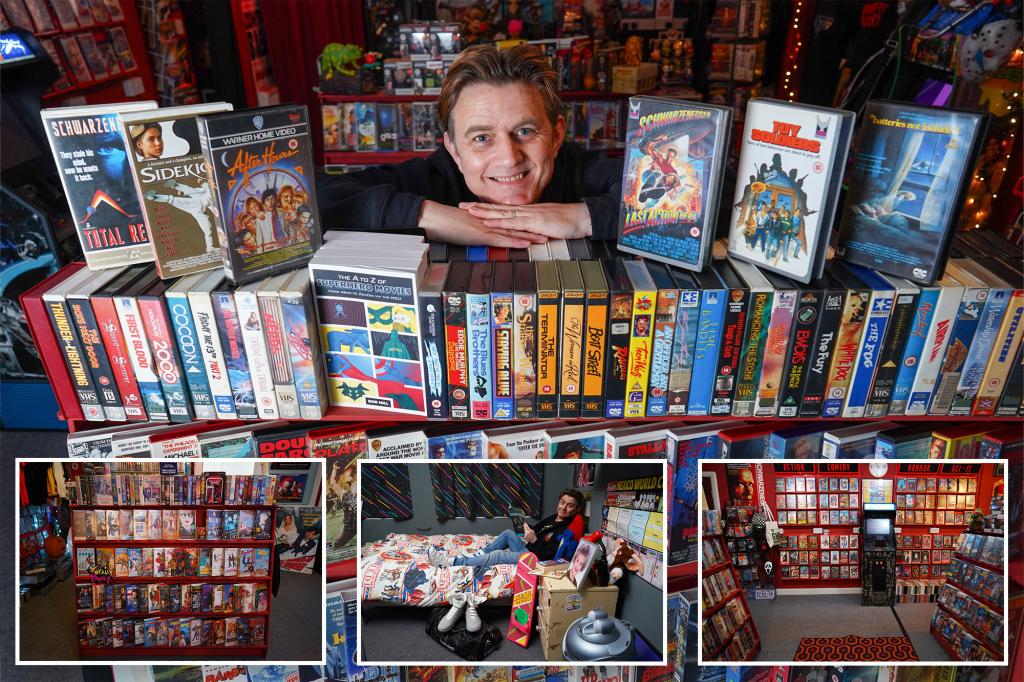 1980s VHS tape shop still thriving with visitors from abroad