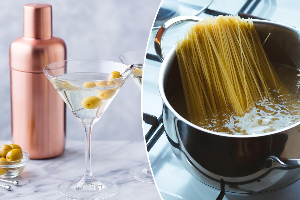 Dirty pasta water martini at top restaurant goes viral