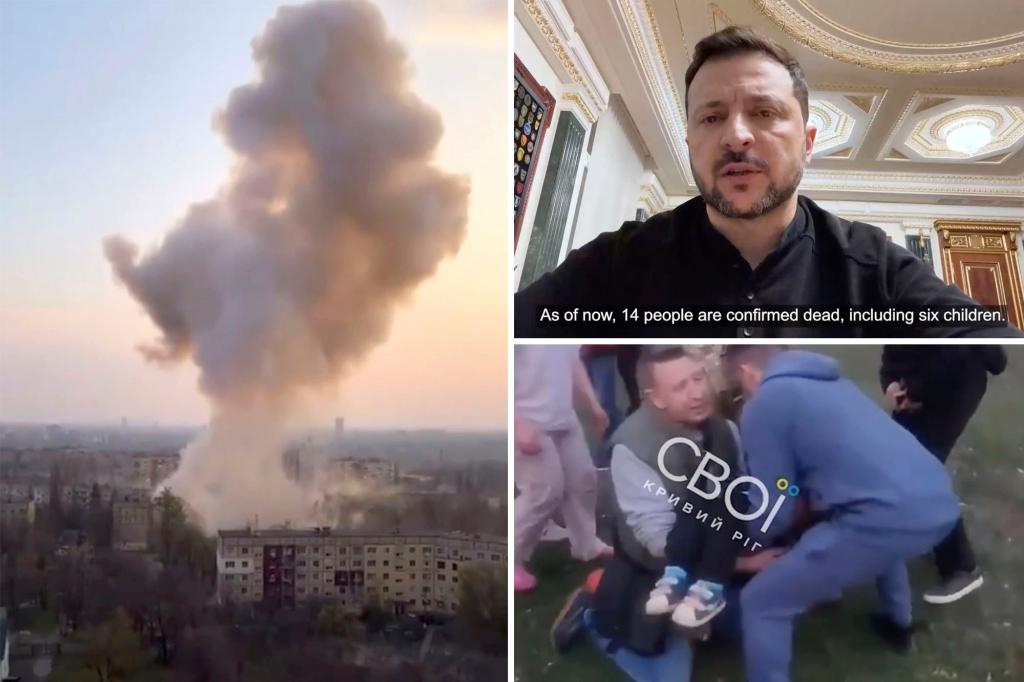 At least 19 dead, including 9 kids, in ‘vile’ Russian attack on Ukraine
