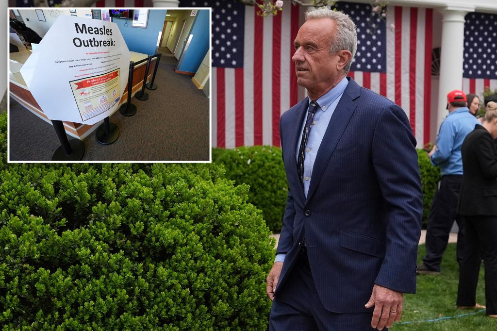 RFK Jr. visits West Texas as a second child is buried after dying from a measles-related illness