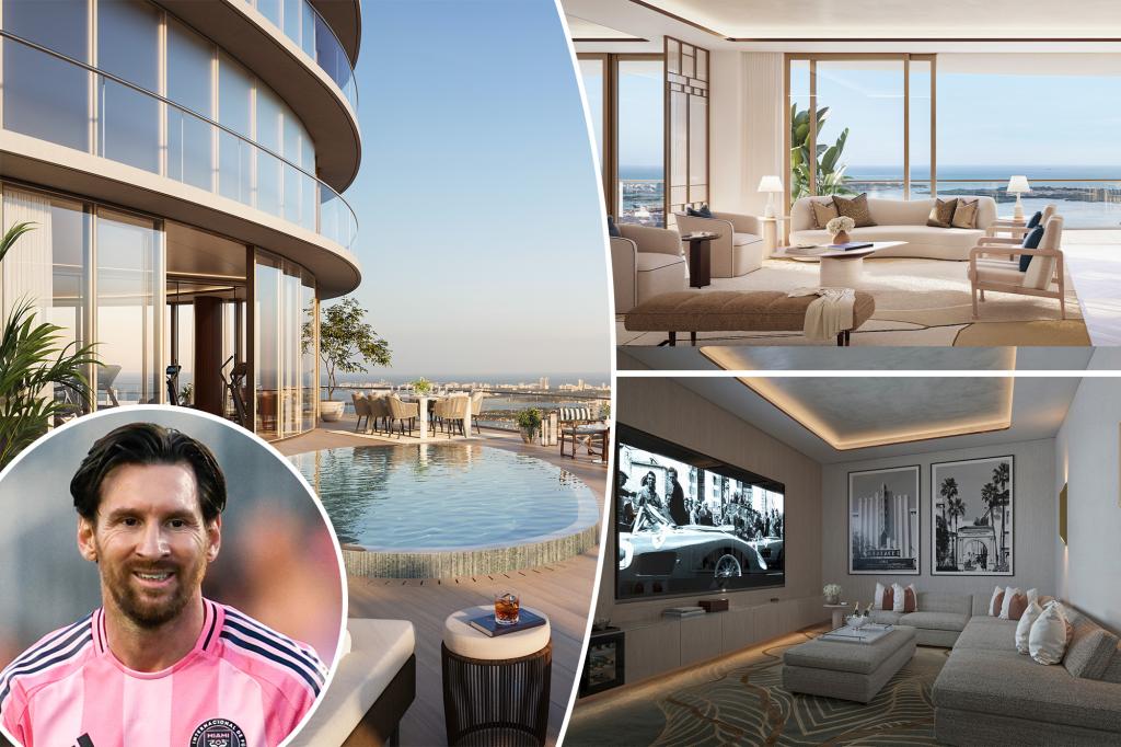 Lionel Messi buying four homes at Cipriani Residences Miami