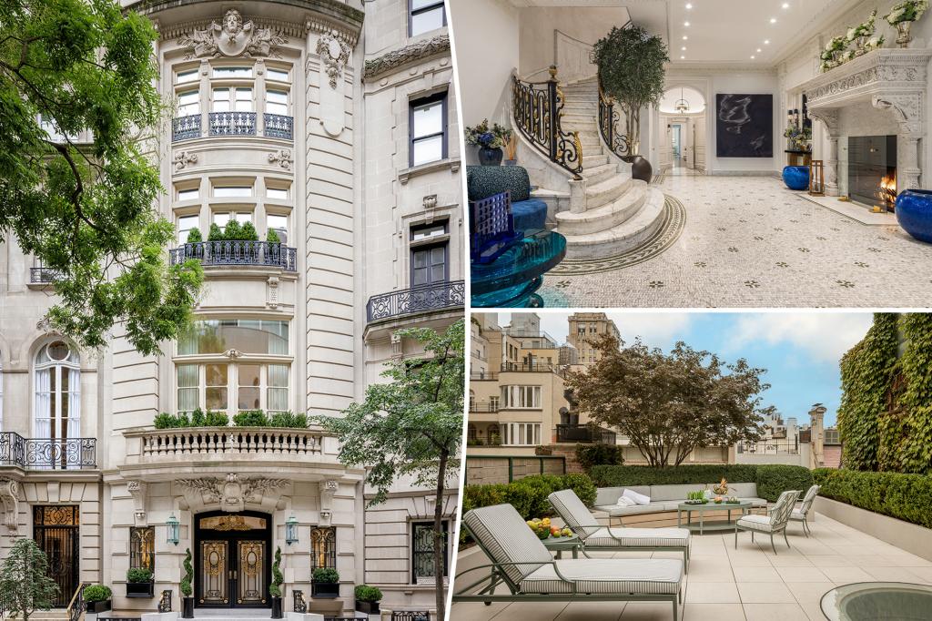 NYC townhouse aims to fetch a sky-high M for sale