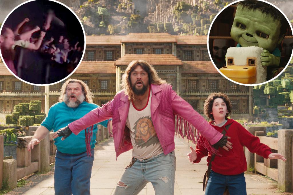 Teen boys are clapping and cheering at ‘Minecraft Movie’ — to the dismay of other theatergoers