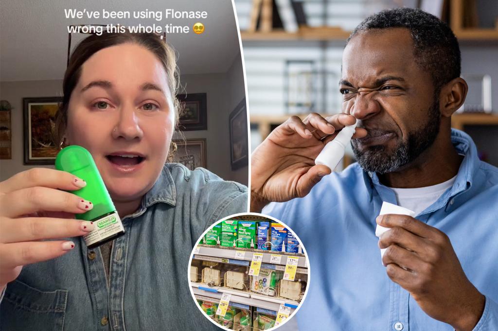 2 major mistakes many people make when using nasal spray
